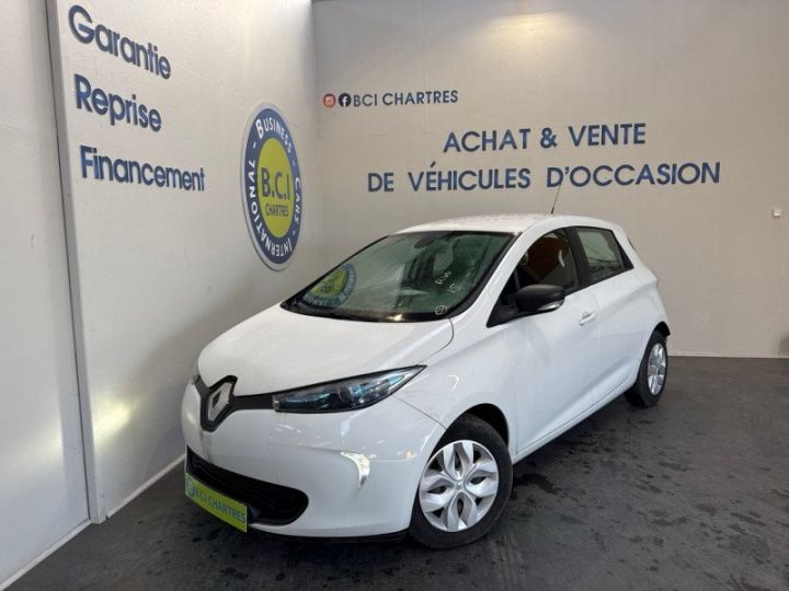 Renault Zoe LIFE CHARGE NORMALE R75 Location Batterie Blanc - 1