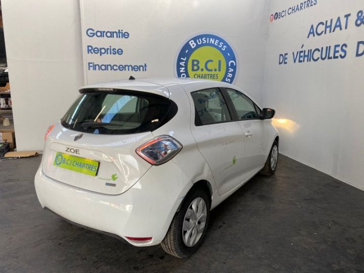 Renault Zoe LIFE CHARGE NORMALE R75 LOCATION DE BATTERIE Blanc - 5