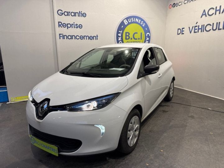 Renault Zoe LIFE CHARGE NORMALE R90 MY19 LOCATION BATTERIE Blanc - 3