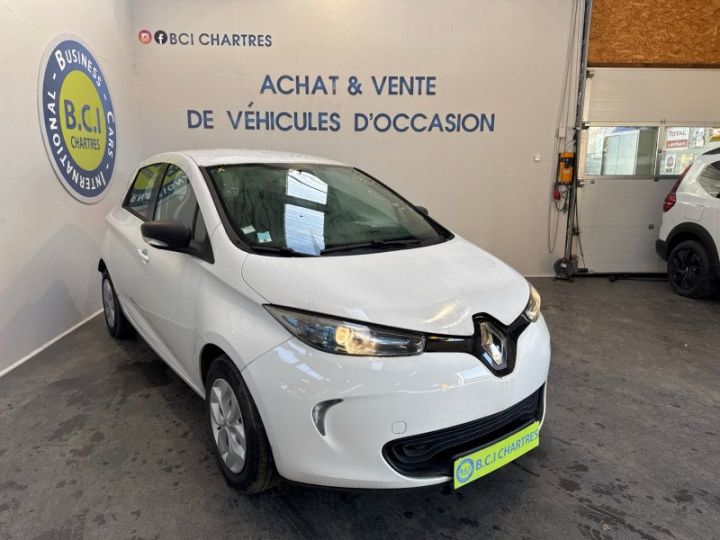 Renault Zoe LIFE CHARGE NORMALE R90 MY19 LOCATION DE BATTERIE Blanc - 2