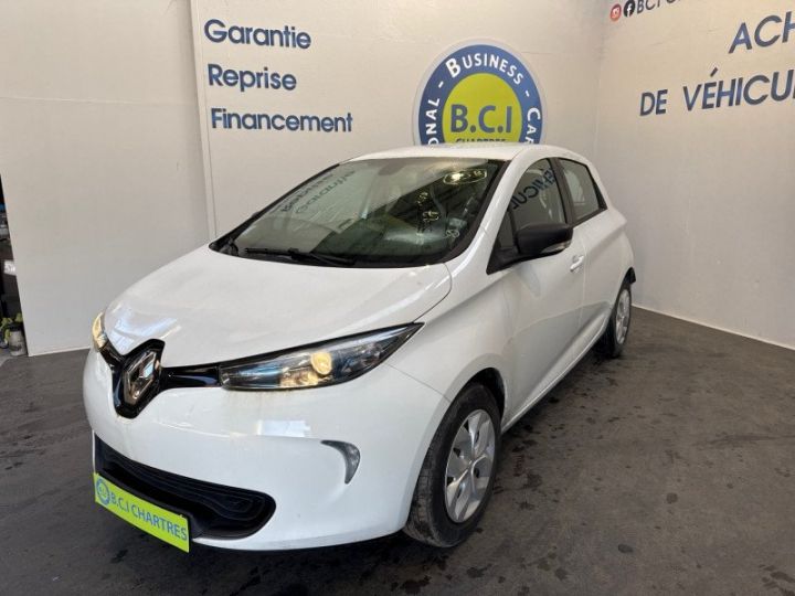 Renault Zoe LIFE CHARGE NORMALE R90 MY19 LOCATION DE BATTERIE Blanc - 3