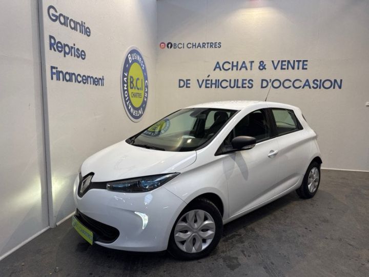 Renault Zoe SOCIETE LIFE CHARGE NORMALE R75 Location Batterie Blanc - 1