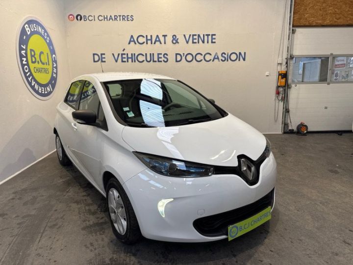 Renault Zoe SOCIETE LIFE CHARGE NORMALE R75 Location Batterie Blanc - 2