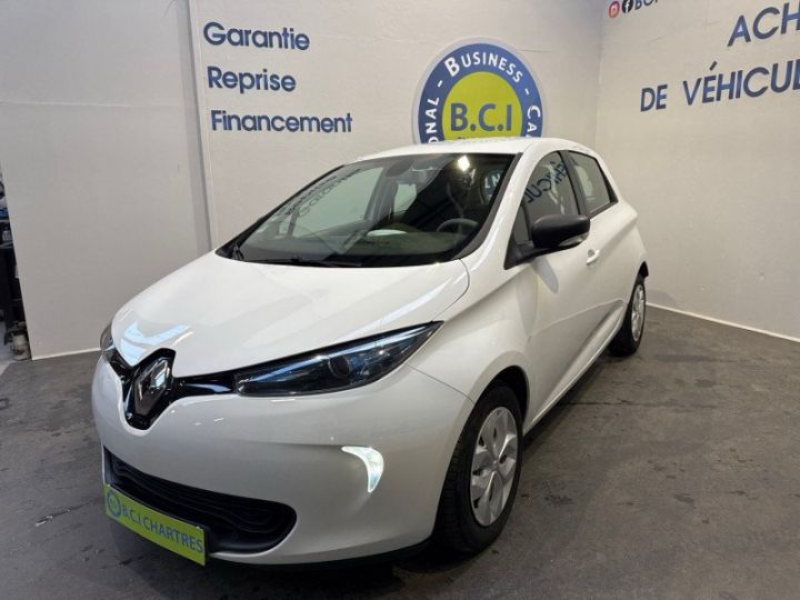 Renault Zoe SOCIETE LIFE CHARGE NORMALE R75 Location Batterie Blanc - 3