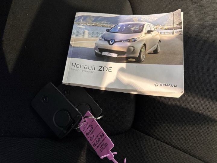 Renault Zoe SOCIETE LIFE CHARGE NORMALE R75 Location Batterie Blanc - 15