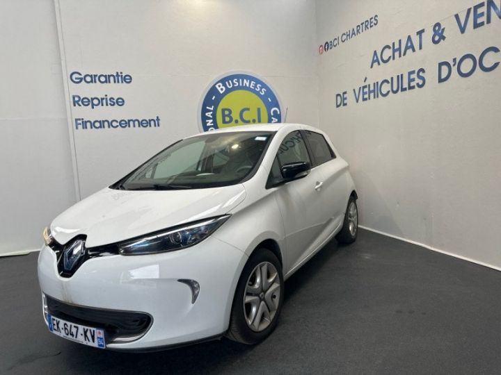 Renault Zoe ZEN CHARGE NORMALE R75 ACHAT INTEGRAL Blanc - 3