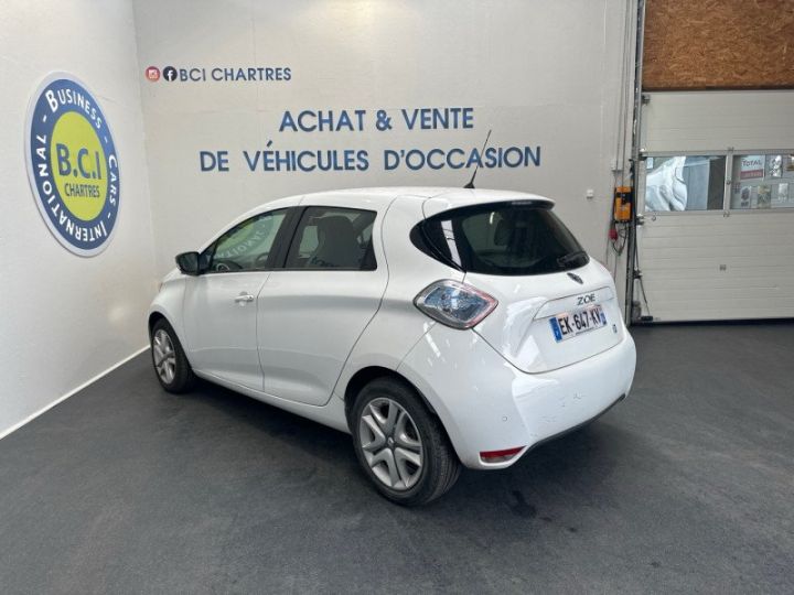 Renault Zoe ZEN CHARGE NORMALE R75 ACHAT INTEGRAL Blanc - 4