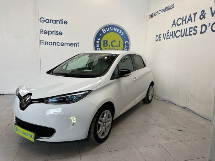 Renault Zoe ZEN CHARGE NORMALE R90 ACHAT INTEGRAL Blanc - 2