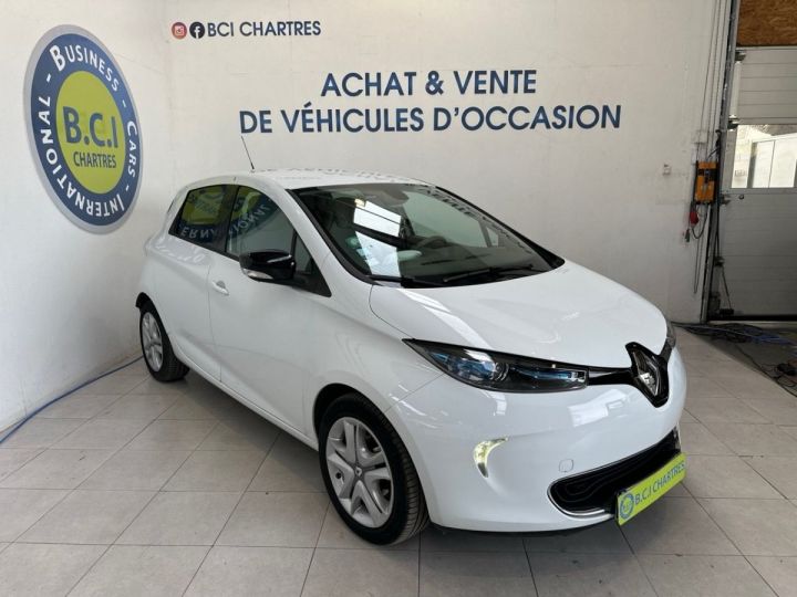 Renault Zoe ZEN CHARGE NORMALE R90 ACHAT INTEGRAL Blanc - 3