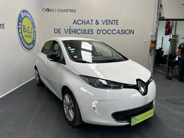 Renault Zoe ZEN CHARGE NORMALE R90 ACHAT INTEGRAL Blanc - 2