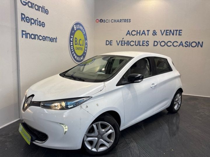 Renault Zoe ZEN CHARGE NORMALE R90 ACHAT INTEGRAL Blanc - 1