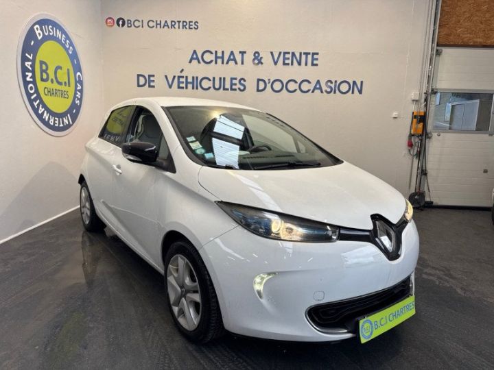 Renault Zoe ZEN CHARGE NORMALE R90 ACHAT INTEGRAL Blanc - 2