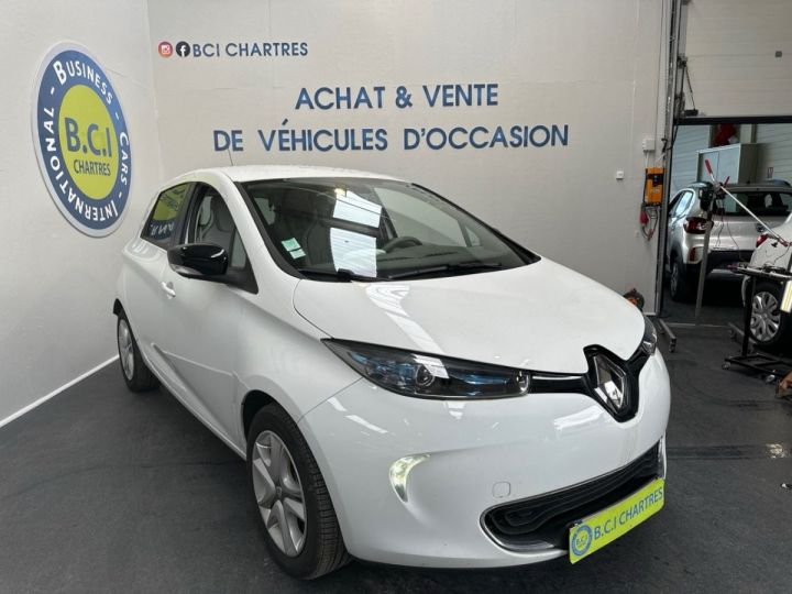 Renault Zoe ZEN CHARGE NORMALE R90 ACHAT INTEGRAL MY19 Blanc - 2