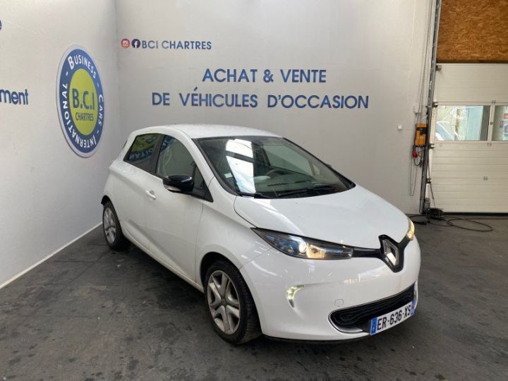 Renault Zoe ZEN CHARGE RAPIDE Q90 LOCATION DE BATTERIE Blanc - 2