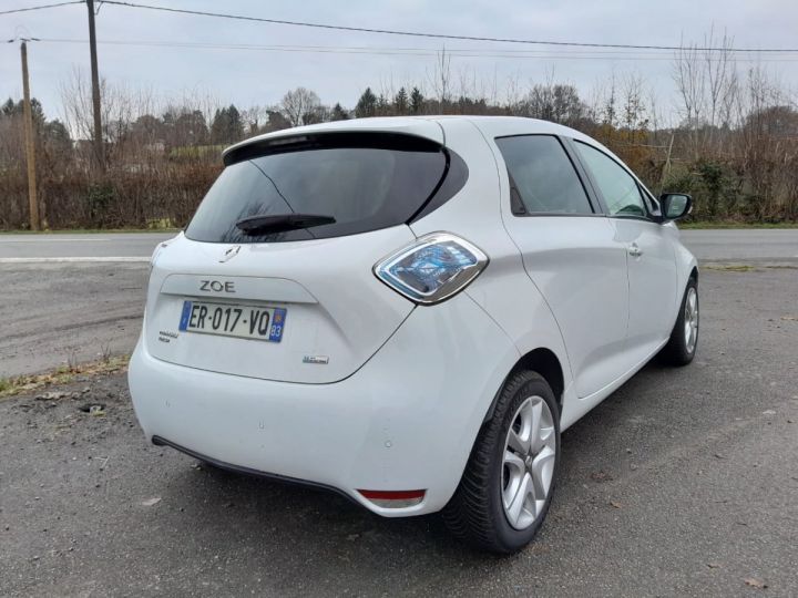 Renault Zoe Zoé I (B10) Zen charge normale BLANC - 3