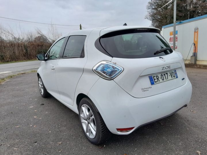 Renault Zoe Zoé I (B10) Zen charge normale BLANC - 4