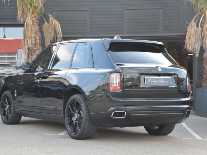 Rolls Royce Cullinan W12 Carte Grise France COE Payé ORIGINE MONACO Sort de révision LOA 3 206 Euros/mois Noir - 6