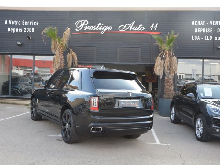 Rolls Royce Cullinan W12 Carte Grise France COE Payé ORIGINE MONACO Sort de révision LOA 3 206 Euros/mois Noir - 7