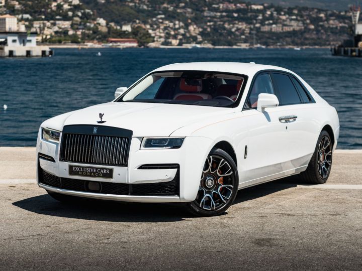 Rolls Royce Ghost BLACK BADGE 6.6 V12 BI-TURBO 600 CV - MONACO ARCTIC WHITE - BLANC - 1