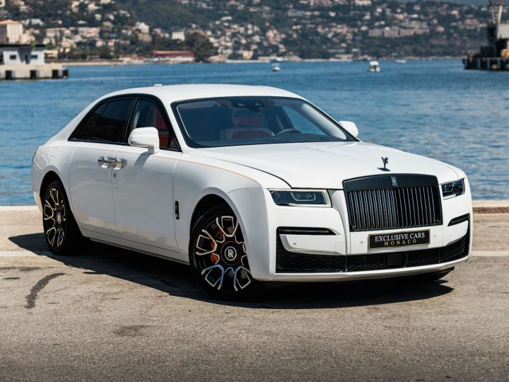 Rolls Royce Ghost BLACK BADGE 6.6 V12 BI-TURBO 600 CV - MONACO ARCTIC WHITE - BLANC - 3