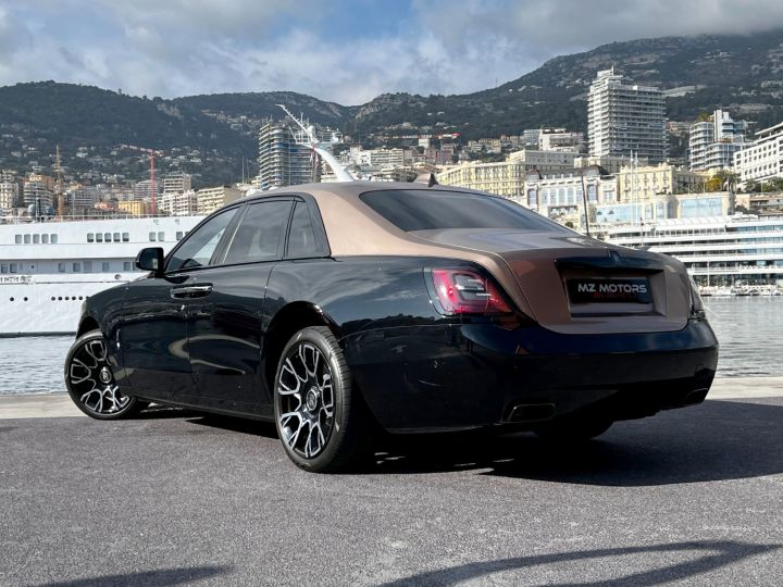 Rolls Royce Ghost BLACK BADGE V12 600 CV - CONFIGURATION UNIQUE Black Diamond / Petra Gold Occasion - 14