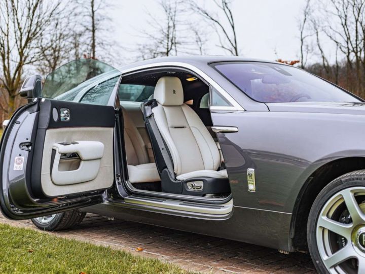 Rolls Royce Wraith V12 -One owner-Belgian car-Like new Gris - 13