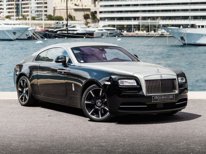 Rolls Royce Wraith WRAITH V12 632 CV - MONACO Duo Tone Noir et Argent - 3