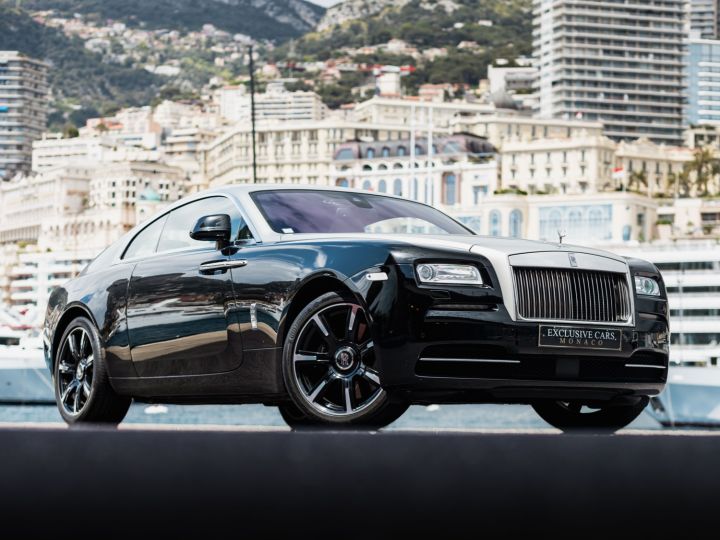 Rolls Royce Wraith WRAITH V12 632 CV - MONACO Duo Tone Noir et Argent - 24