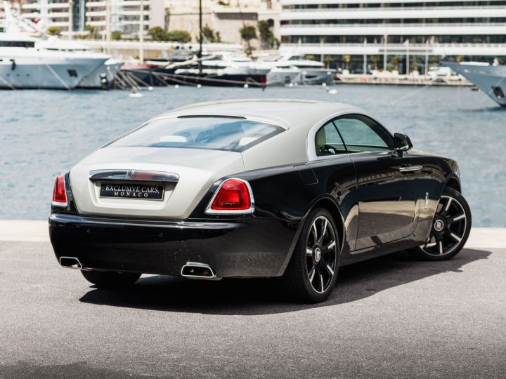 Rolls Royce Wraith WRAITH V12 632 CV - MONACO Duo Tone Noir et Argent - 5