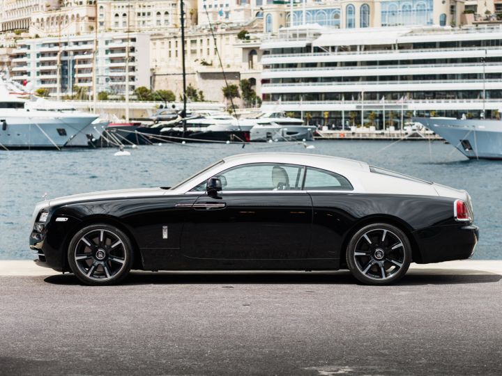 Rolls Royce Wraith WRAITH V12 632 CV - MONACO Duo Tone Noir et Argent - 8