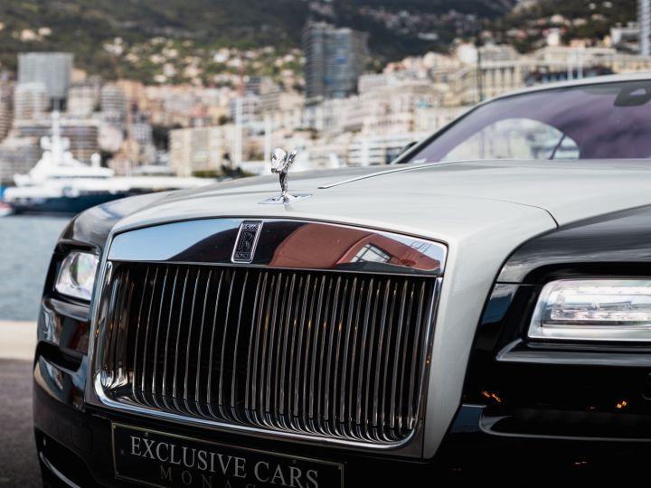 Rolls Royce Wraith WRAITH V12 632 CV - MONACO Duo Tone Noir et Argent - 28