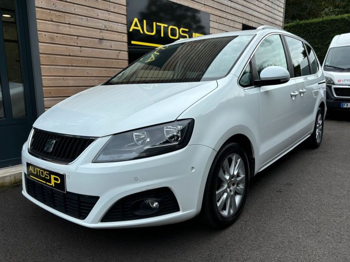 Seat Alhambra ii 2.0 tdi 140 cr ecomotive techside 7 places Blanc - 1