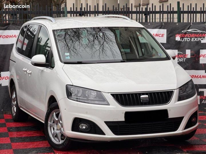 Seat Alhambra III 2.0 TDi 140CV 4Motion 7 Places annee 05-2013 167.000KM a 10490 euro Blanc - 2