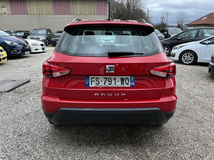 Seat Arona 1.0 ECOTSI 95CH START/STOP REFERENCE EURO6D-T CRITERE 1 1 ERE MAIN Rouge - 5