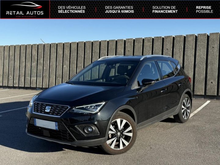 Seat Arona 1.0 TSI - 110 Start&Stop - BV DSG 7  Style PHASE 2 Noir métallisé - 1