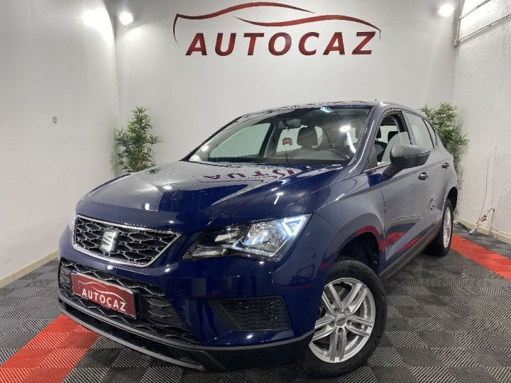 Seat Ateca 1.6 TDI 115ch Ecomotive Reference +32000KM Bleu - 1