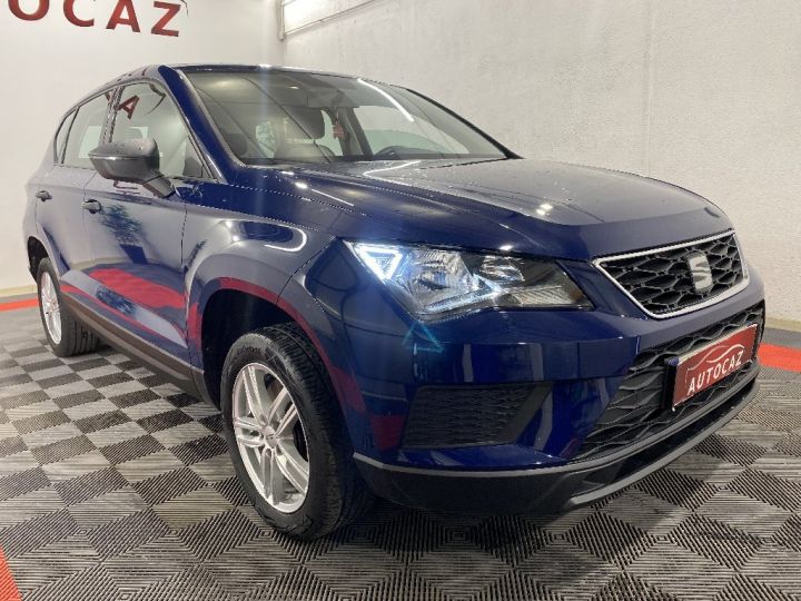 Seat Ateca 1.6 TDI 115ch Ecomotive Reference +32000KM Bleu - 4