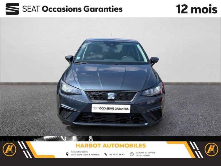 Seat Ibiza 1.0 ecotsi 110 ch s/s dsg7 style Gris foncé - 9