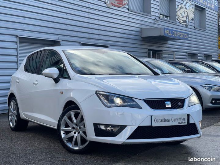 Seat Ibiza 1.2 TSI 105ch FR 5P 1ere Main Blanc - 1