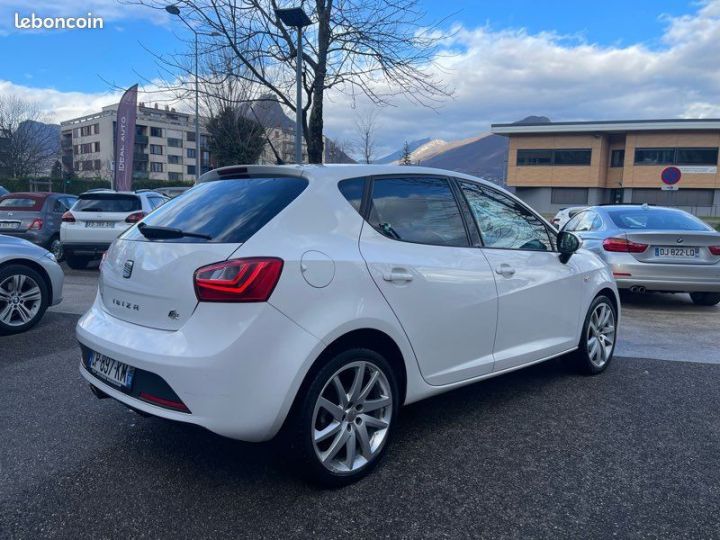 Seat Ibiza 1.2 TSI 105ch FR 5P 1ere Main Blanc - 4