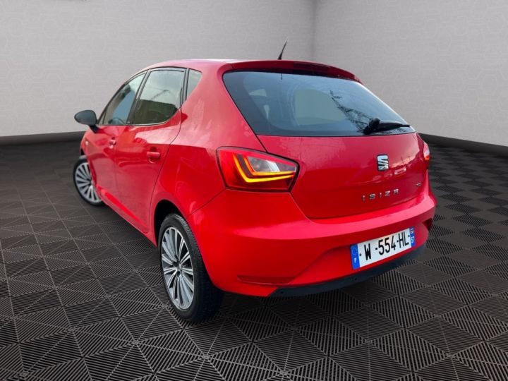 Seat Ibiza 1.4 TDI 105 Connect 5P LEDS  Rouge - 4