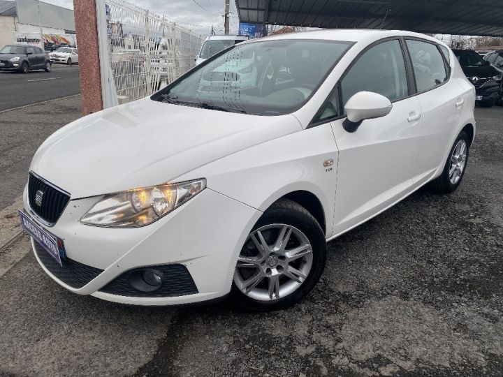 Seat Ibiza 1.6 TDI 105 FAP Style Blanche - 1