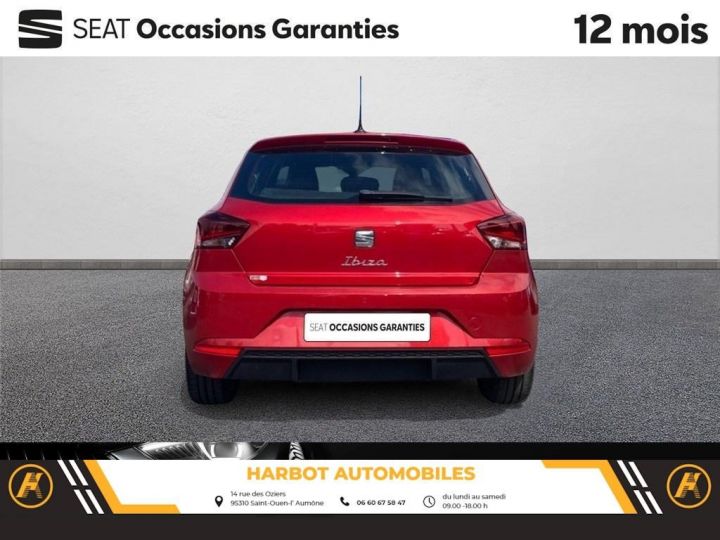 Seat Ibiza v 1.0 ecotsi 110 ch s/s dsg7 xcellence Desire Rot - 4