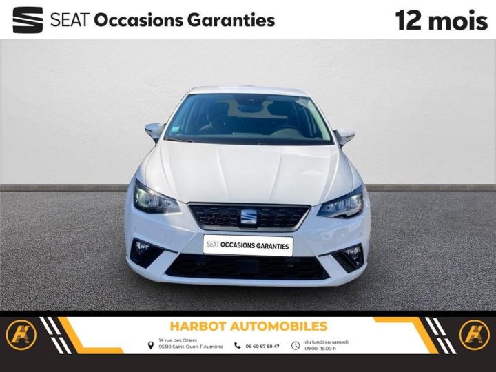 Seat Ibiza v 1.0 ecotsi 95 ch s/s bvm5 style business Blanc, BLANC CANDY - 9