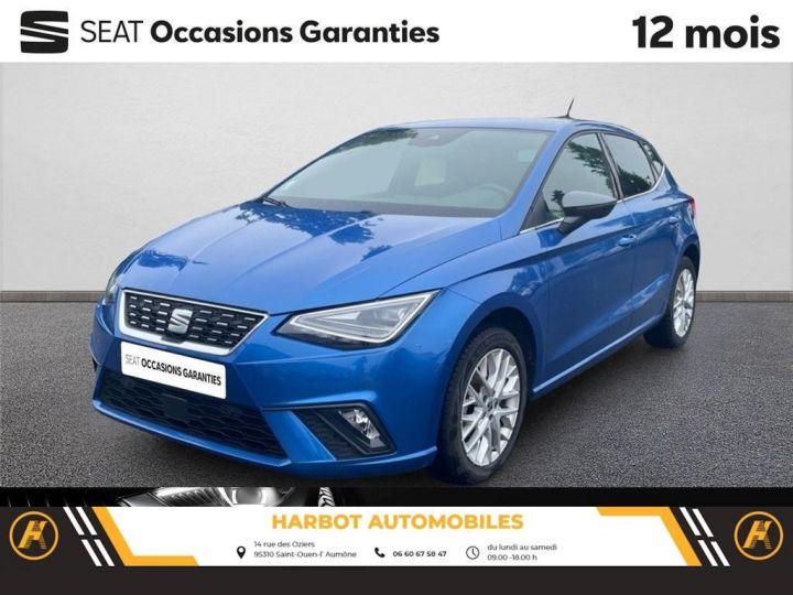 Seat Ibiza v 1.0 ecotsi 95 ch s/s bvm5 xcellence Bleu, Métallisé, Saphire Blue - 1