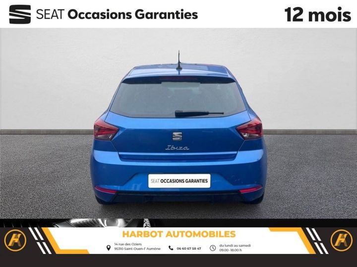 Seat Ibiza v 1.0 ecotsi 95 ch s/s bvm5 xcellence Bleu, Métallisé, Saphire Blue - 8