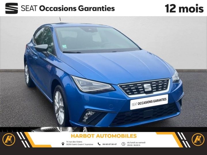 Seat Ibiza v 1.0 ecotsi 95 ch s/s bvm5 xcellence Bleu, Métallisé, Saphire Blue - 10