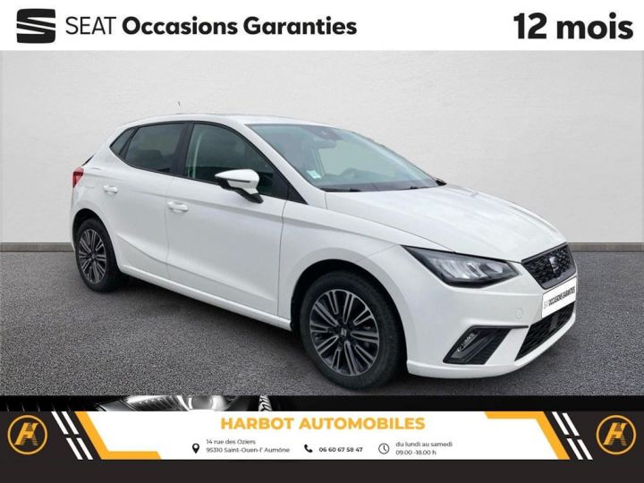 Seat Ibiza v 1.0 mpi 80 ch s/s bvm5 urban Blanc - 10