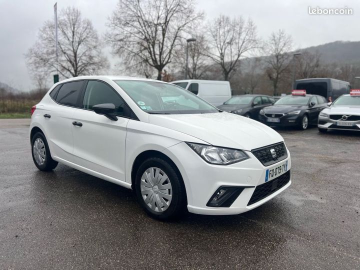 Seat Ibiza v 1.6 tdi 95 -garantie- Blanc - 1