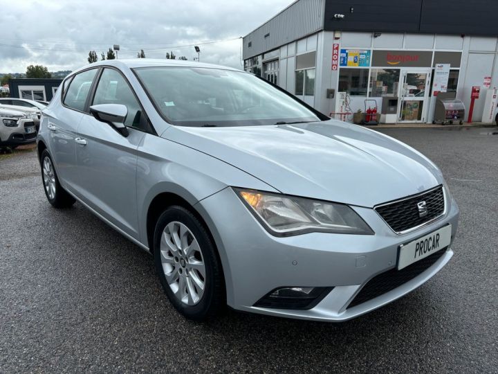 Seat Leon 2.0 TDI 150ch FAP Style Start&Stop Gris - 3